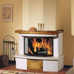 Облицовка APOLLO AIRFIRE PRISMATICO + Топка AIRFIRE PORTELLO PRISMATICO
